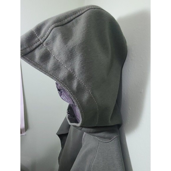 Massif Prototype Jacket Green Full Zip Hooded Size WM Women's Medium Raglan - Picture 3 of 8